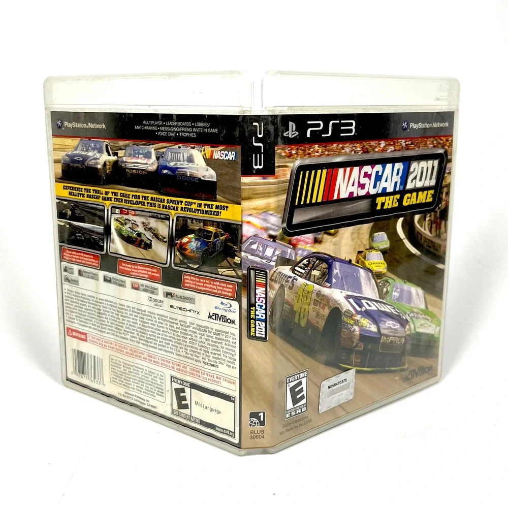 NASCAR 2011 The Game PS3 Sony PlayStation 3 Racing Video Game Complete CIB
